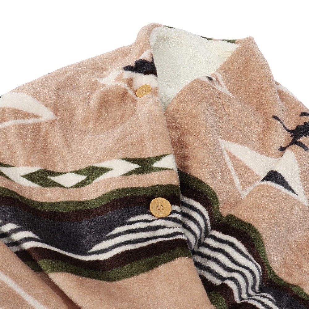 アミナ（amina）（メンズ、レディース）ノマディ ブランケット 裏ボア