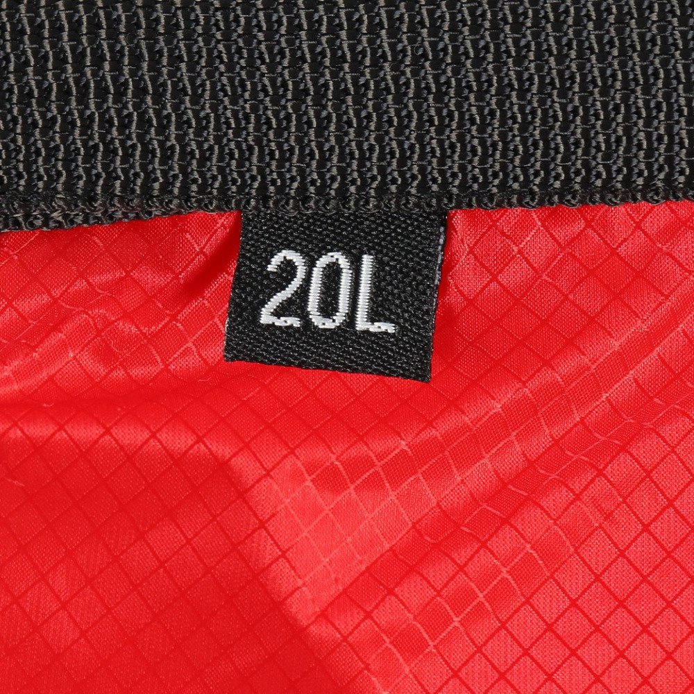 モンキャンパー（MONTCAMPER）（メンズ、レディース）スタッフサック 20L レッド SC-T021Z