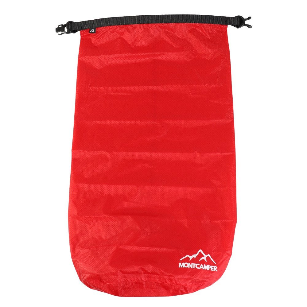 モンキャンパー（MONTCAMPER）（メンズ、レディース）スタッフサック 20L レッド SC-T021Z