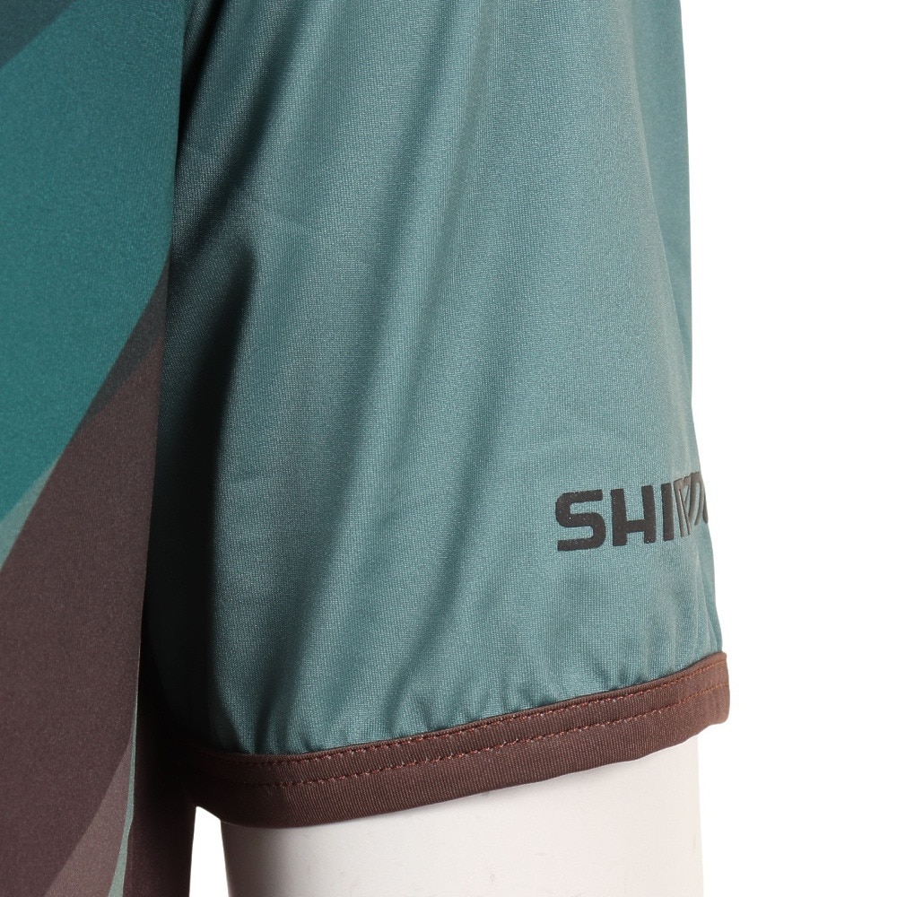 シマノ（SHIMANO）（メンズ）サイクルウェア 半袖 KITA ジップ ジャージgN R205JSMSWE11ME0105