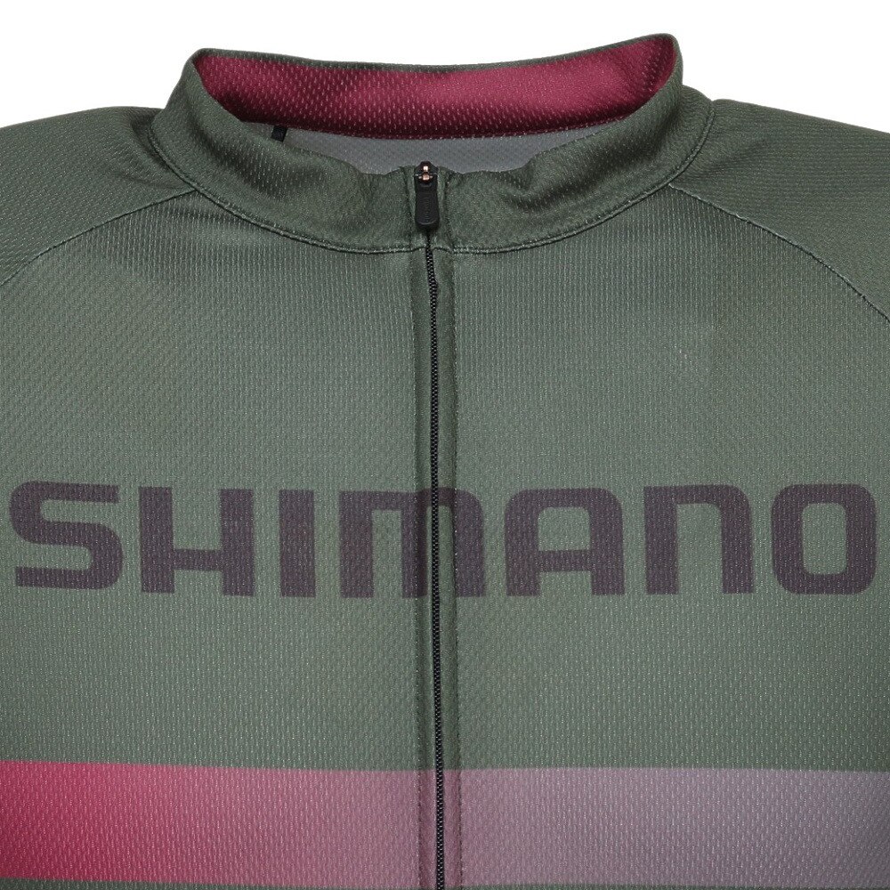 シマノ（SHIMANO）（メンズ）サイクルウェア 半袖 LOGO ショートスリーブジャージ R205JSPSWE16ME1004