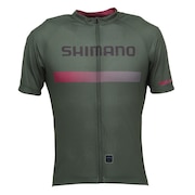 シマノ（SHIMANO）（メンズ）サイクルウェア 半袖 LOGO ショートスリーブジャージ R205JSPSWE16ME1005