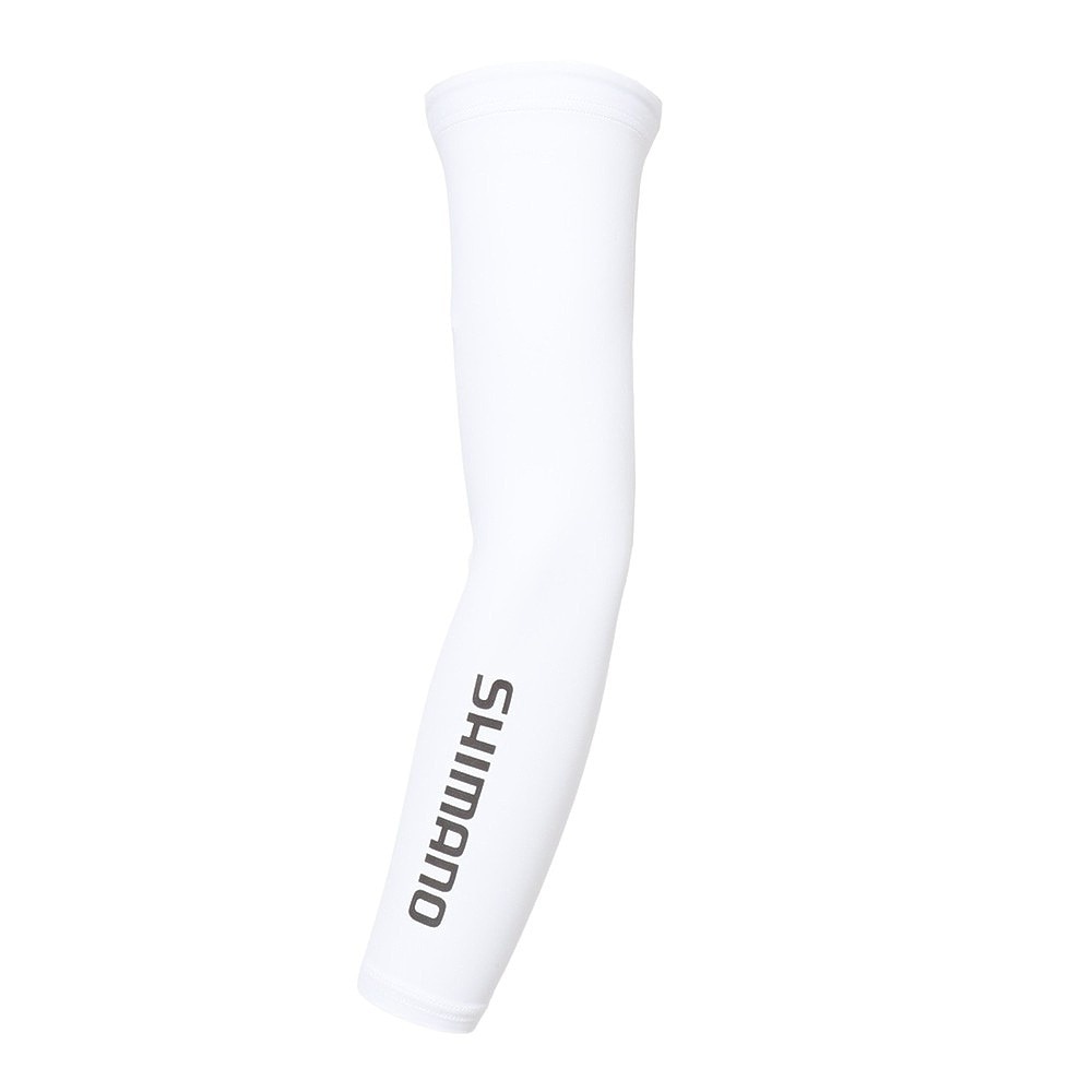 シマノ（SHIMANO）（メンズ、レディース）サポーター 自転車 VERTEX サンブロック スリーブ Sサイズ WH R205WAPSWE11UW0104
