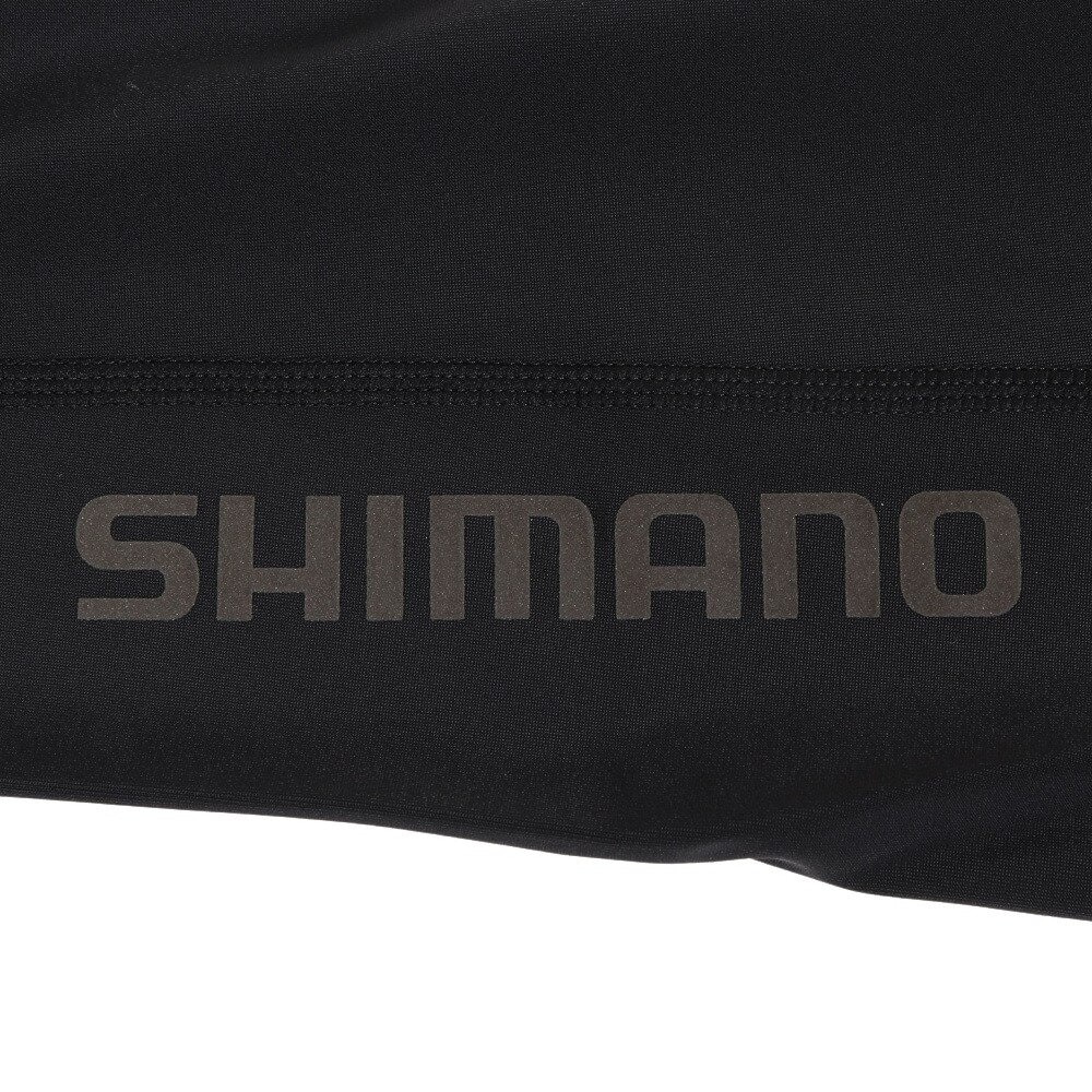 シマノ（SHIMANO）（メンズ、レディース）サポーター 自転車 レッグカバー VERTEX サンブロックレッグス Lサイズ BK R205WAPSWE12UL0106