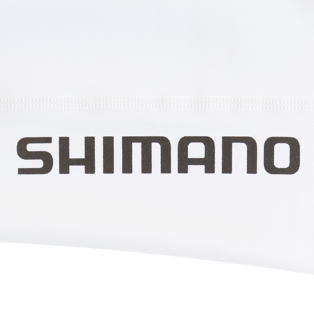 シマノ（SHIMANO）（メンズ、レディース）サポーター 自転車 レッグカバー VERTEX サンブロックレッグス Lサイズ WH R205WAPSWE12UW0106