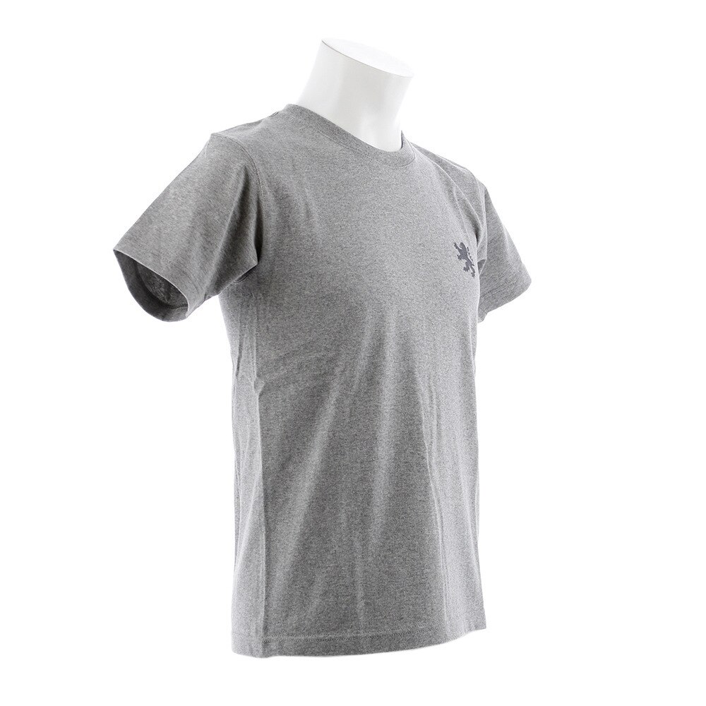 カペルミュール（KAPELMUUR）（メンズ、レディース）ヘビーウエイトTシャツ ビッグライオン 杢グレー kphs601