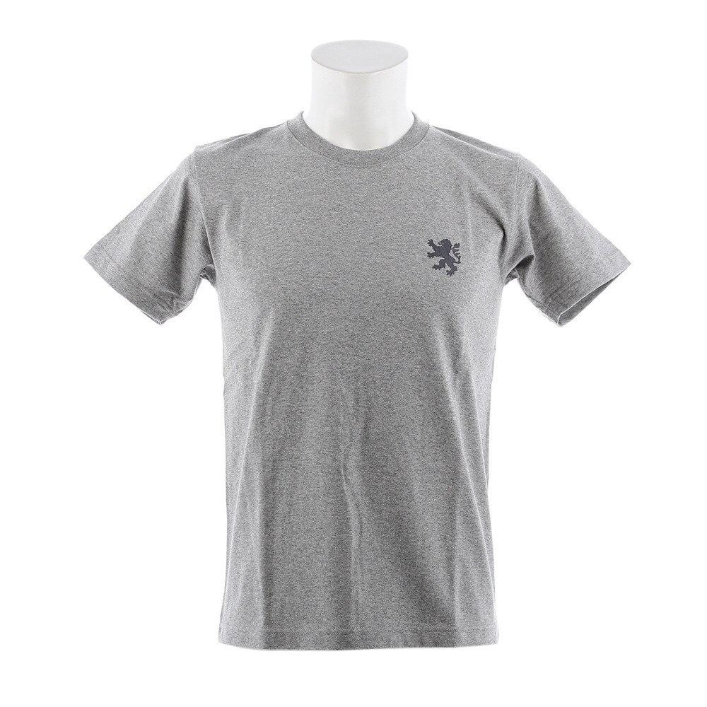 カペルミュール（KAPELMUUR）（メンズ、レディース）ヘビーウエイトTシャツ ビッグライオン 杢グレー kphs601