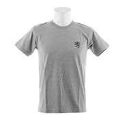 カペルミュール(KAPELMUUR)(メンズ、レディース)ヘビーウエイトTシャツ ビッグライオン 杢グレー kphs601