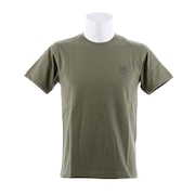 カペルミュール(KAPELMUUR)(メンズ、レディース)ヘビーウエイトTシャツ ビッグライオン ライトオリーブ kphs603