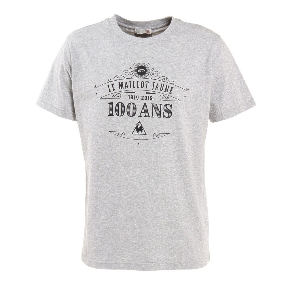 ルコック スポルティフ（le coq sportif）（メンズ）ツールドフランス JAUNE 100周年Tシャツ QCUNGA05TF MGR  アウトドア・キャンプ用品はエルブレス
