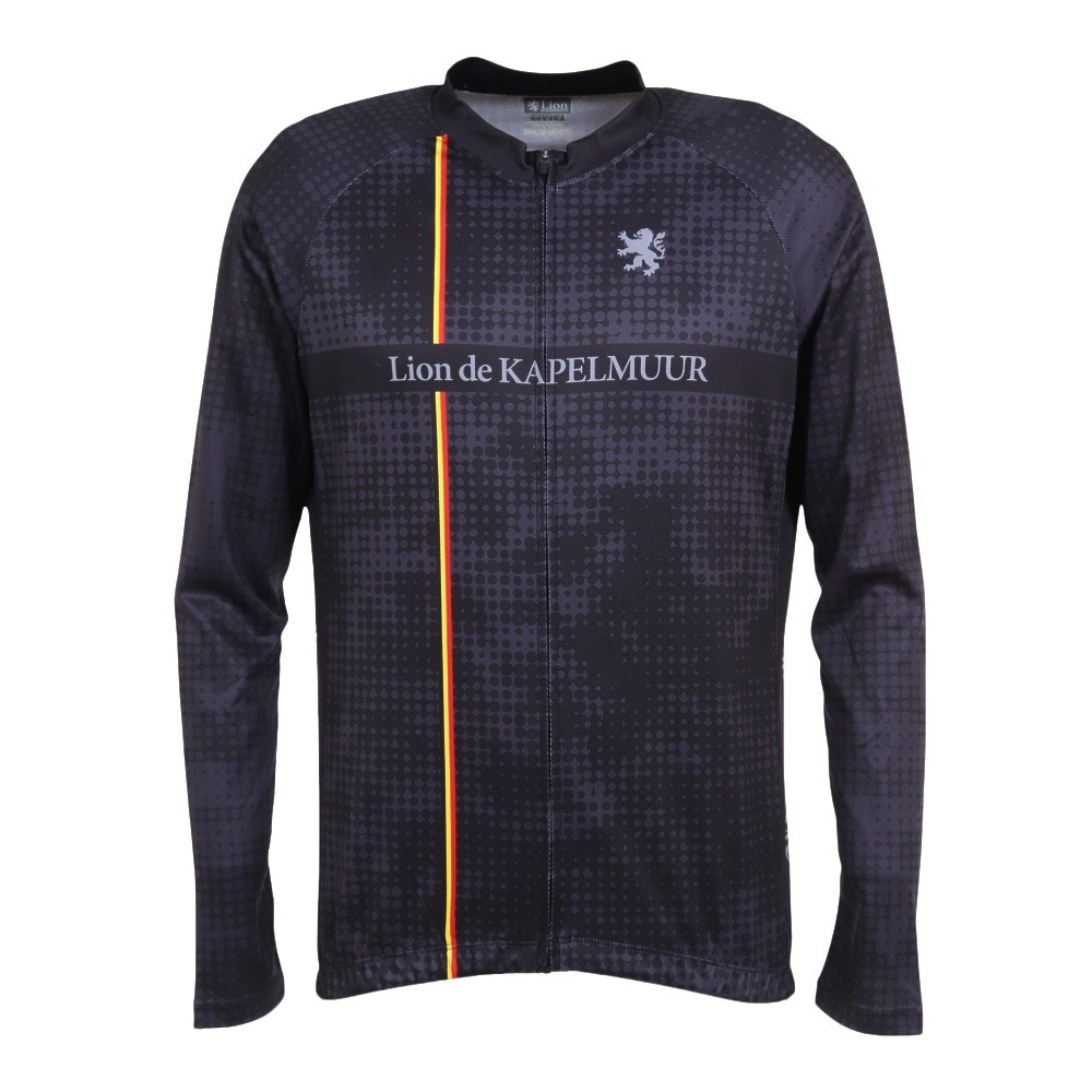 カペルミュール（KAPELMUUR）（メンズ、レディース）サイクルウェア 半袖 ジャージ UVカット UPF50+ 紫外線対策 ドットプリント  lils046
