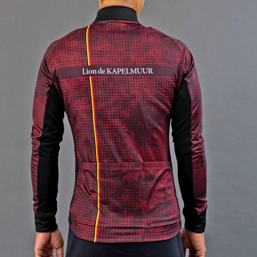 限定 カペルミュール サイクルウェア KAPELMUUR メンズ ピンク kapelmuurカペルミュール サイクルジャージ ドット柄 Mサイズ