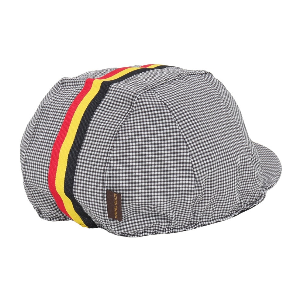 カペルミュール（KAPELMUUR）（メンズ）サイクルキャップ ベルギーライン kpcap1018-BK