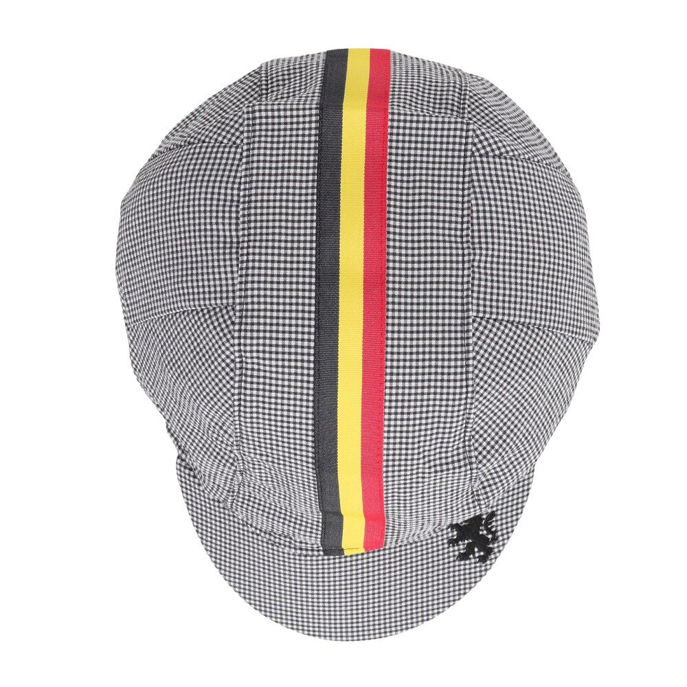 カペルミュール（KAPELMUUR）（メンズ）サイクルキャップ ベルギーライン kpcap1018-BK