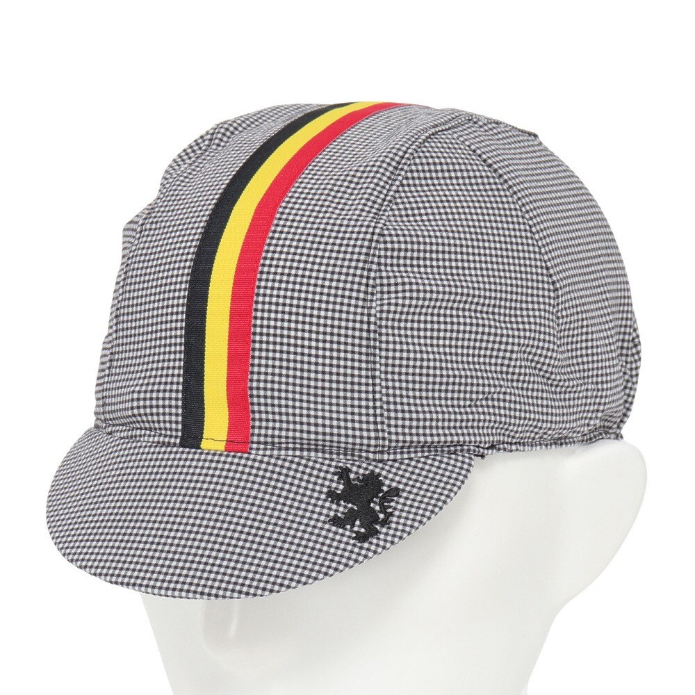 カペルミュール（KAPELMUUR）（メンズ）サイクルキャップ ベルギーライン kpcap1018-BK