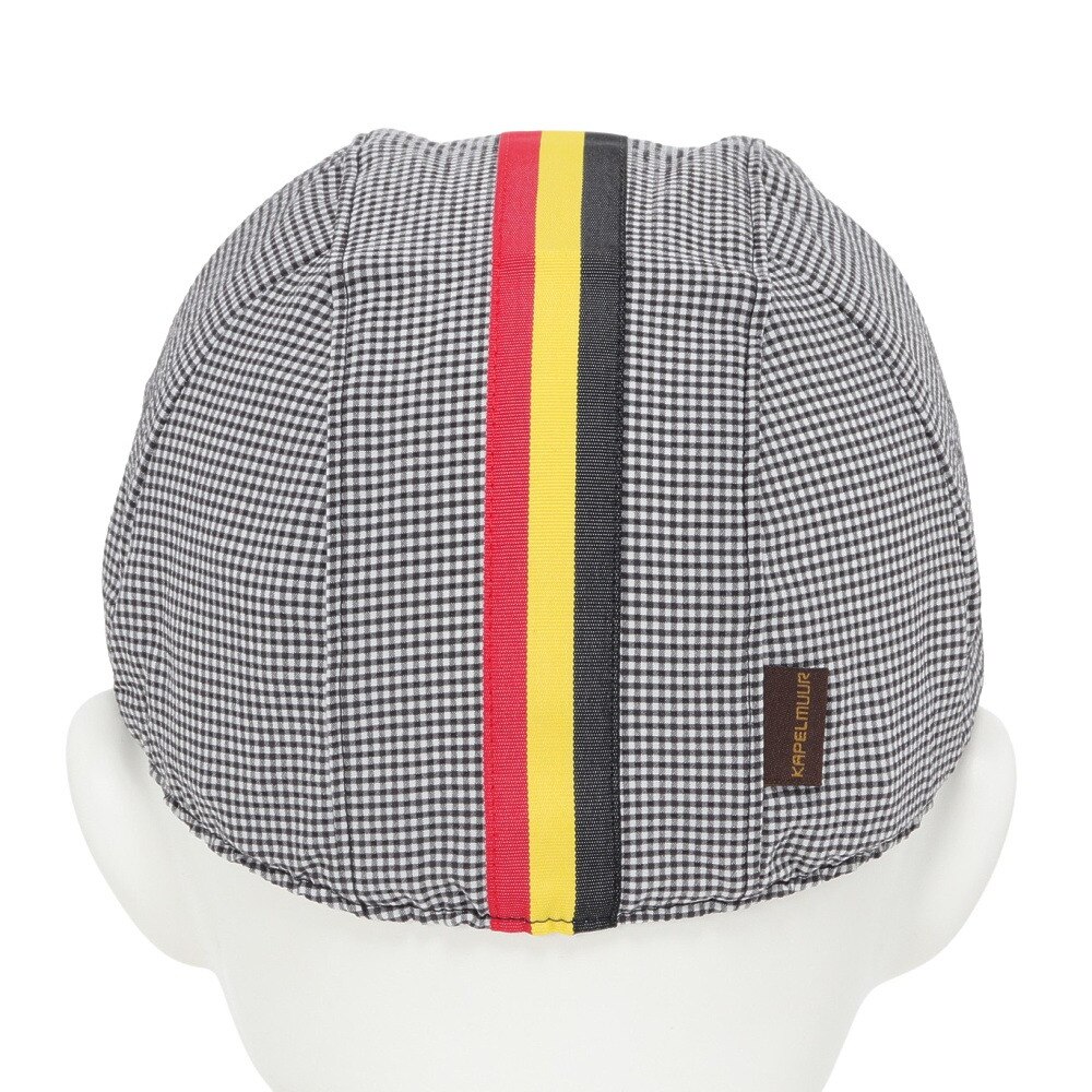 カペルミュール（KAPELMUUR）（メンズ）サイクルキャップ ベルギーライン kpcap1018-BK