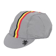 (メンズ)サイクルキャップ ベルギーライン kpcap1018-BK