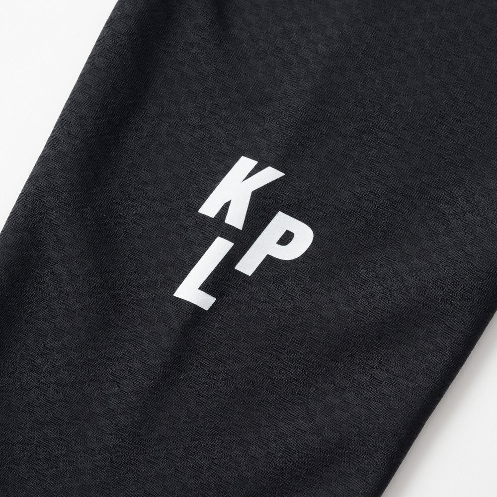 カペルミュール（KAPELMUUR）（メンズ、レディース）レッグウォーマ ダイアゴナルチェック lilw007-BK
