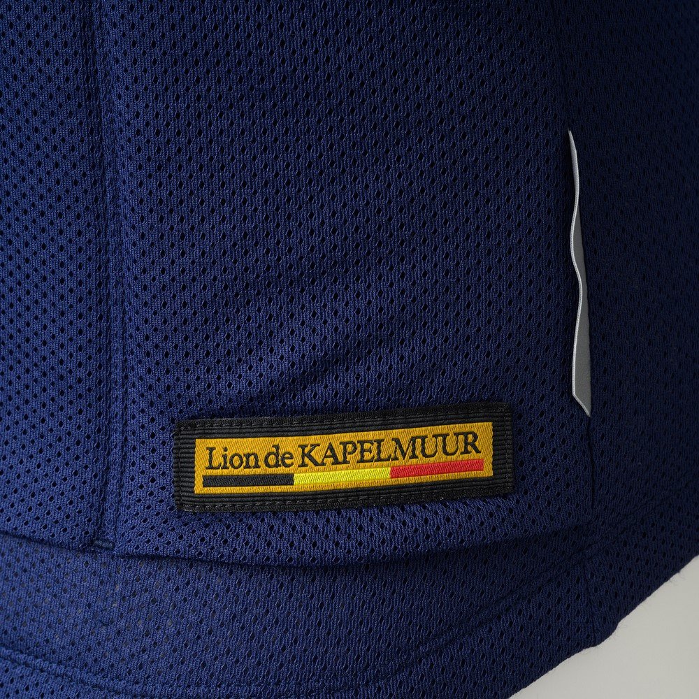 カペルミュール（KAPELMUUR）（メンズ、レディース）裏起毛メッシュベスト livt001-NV
