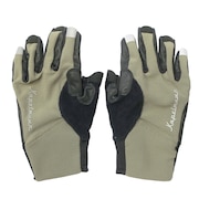 (メンズ、レディース)ErgoGrip×Kapelmuur 指先カットグローブ kpgs1028-BR