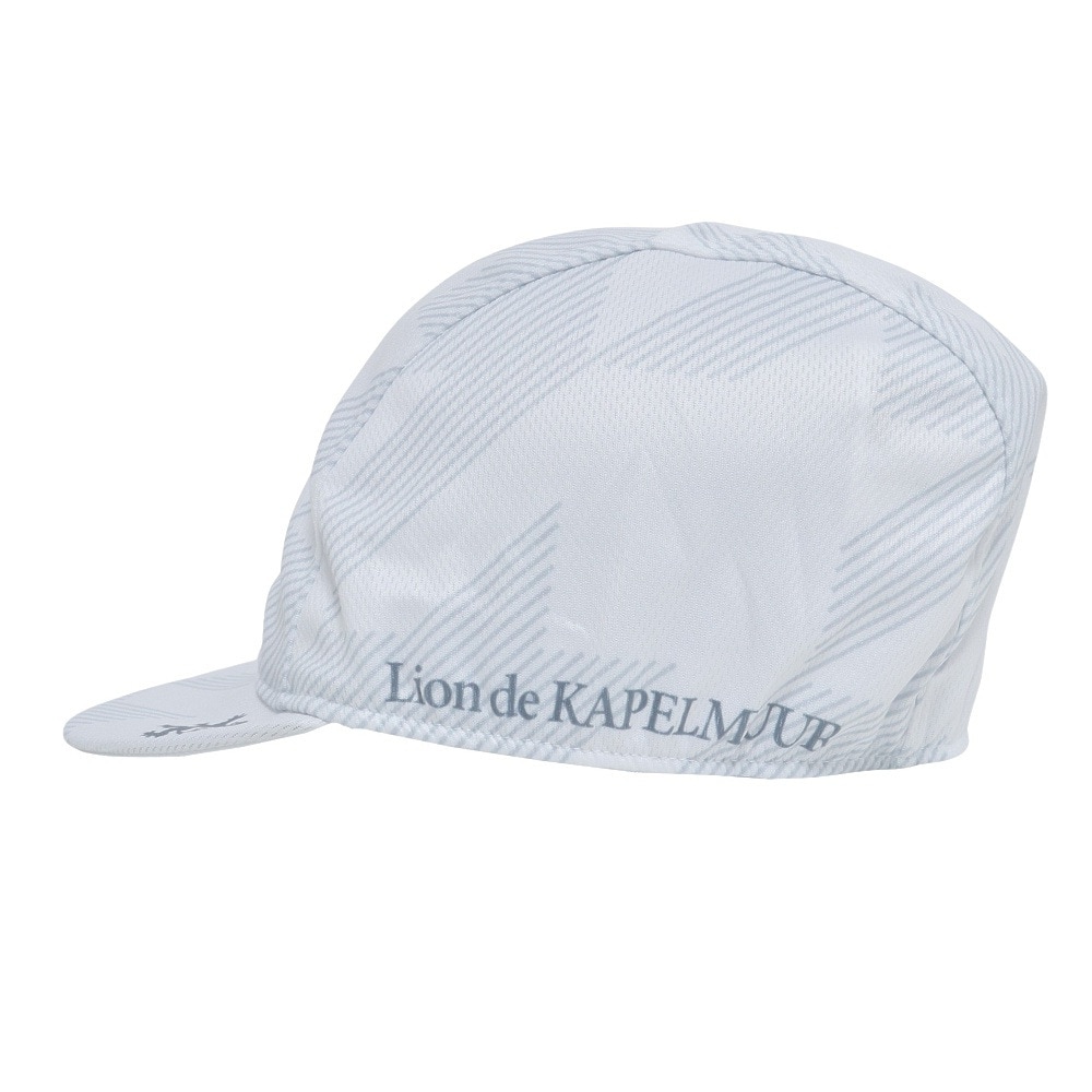 カペルミュール（KAPELMUUR）（メンズ、レディース）サイクルキャップ オブリーク licap069-WH
