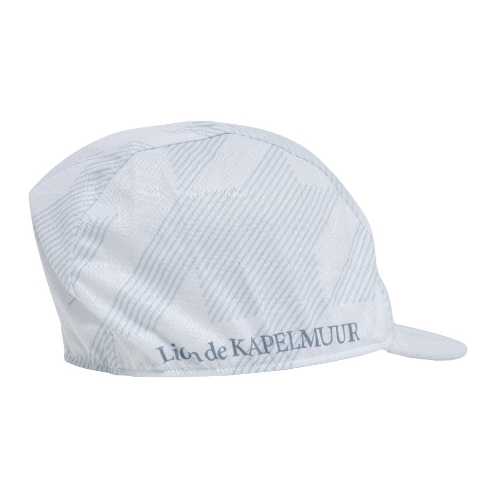 カペルミュール（KAPELMUUR）（メンズ、レディース）サイクルキャップ オブリーク licap069-WH