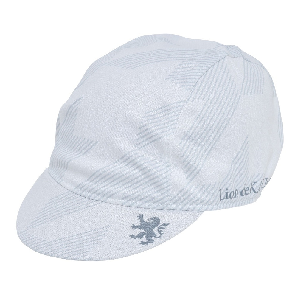カペルミュール（KAPELMUUR）（メンズ、レディース）サイクルキャップ オブリーク licap069-WH