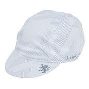 (メンズ、レディース)サイクルキャップ オブリーク licap069-WH