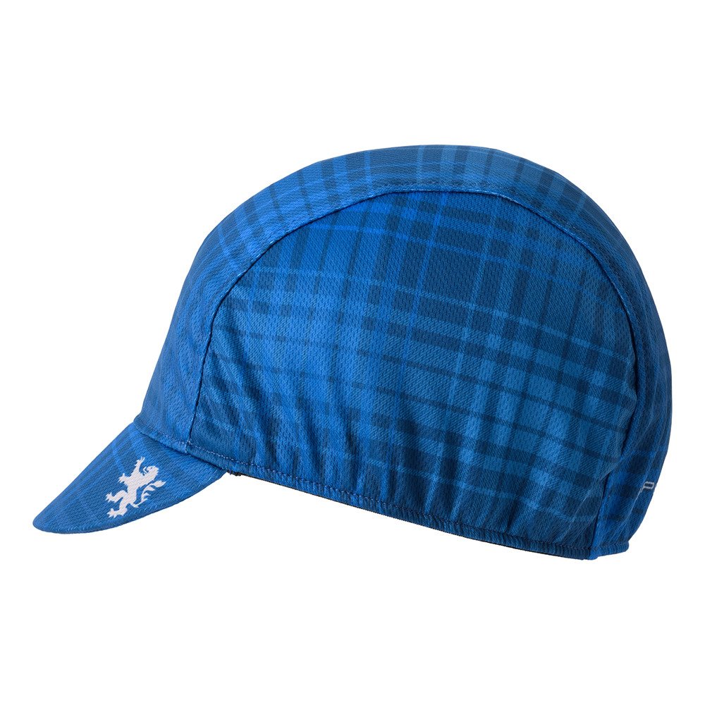 カペルミュール（KAPELMUUR）（メンズ、レディース）サイクルキャップ タータンチェック kpcap1027-BL