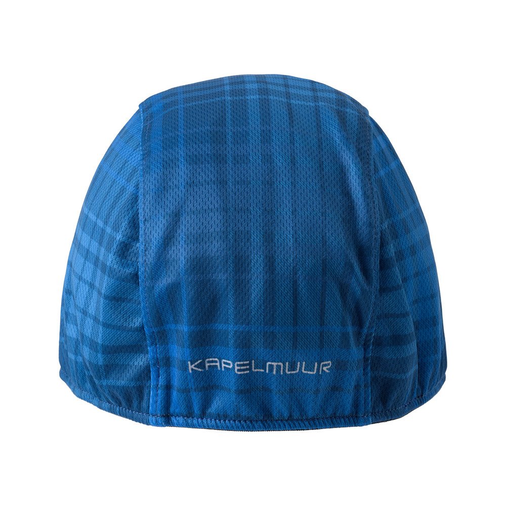 カペルミュール（KAPELMUUR）（メンズ、レディース）サイクルキャップ タータンチェック kpcap1027-BL