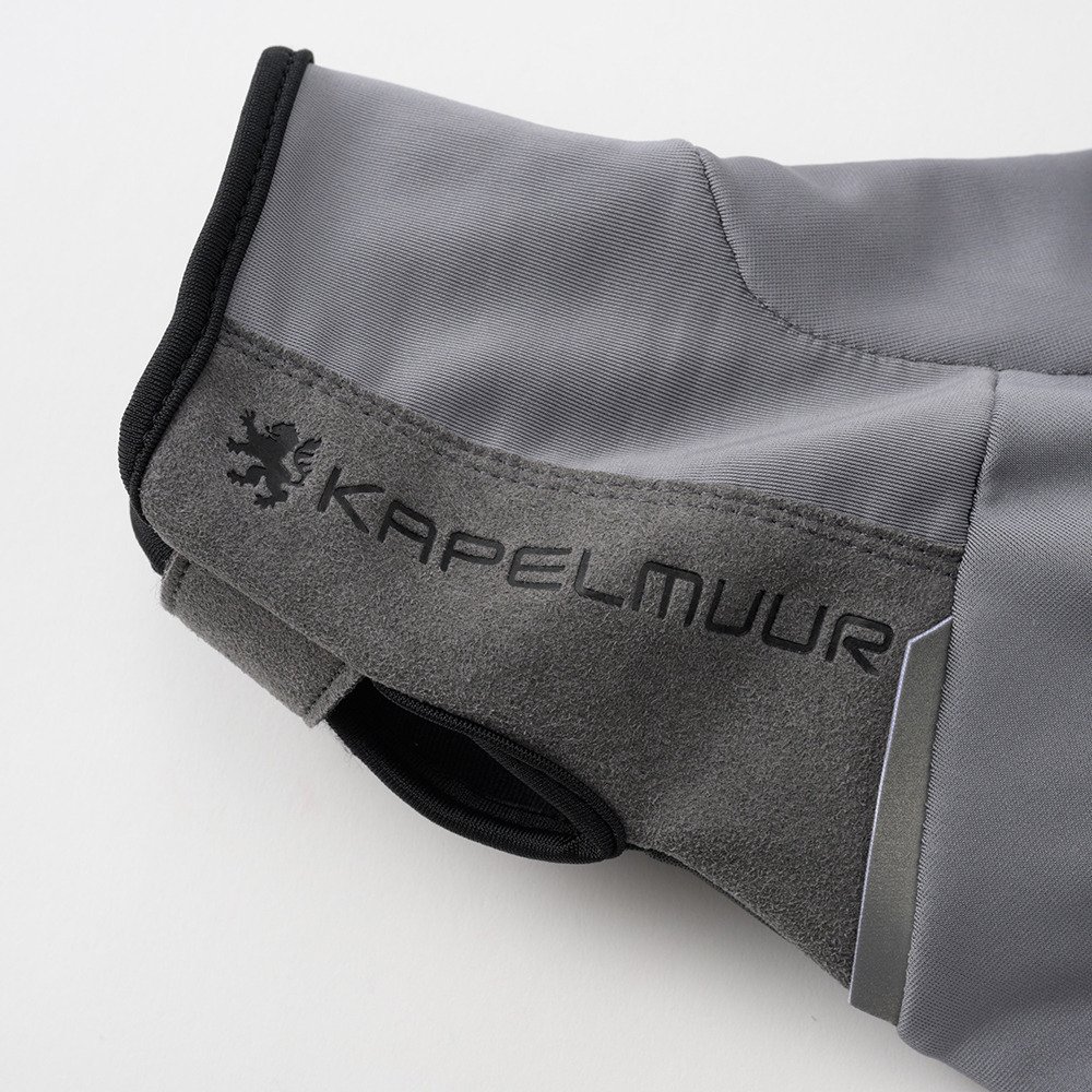 カペルミュール（KAPELMUUR）（メンズ、レディース）ベルクロ付ショートグローブV2 kpgs1030-GRY