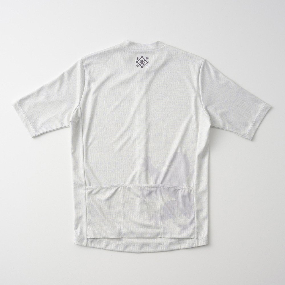 カペルミュール（KAPELMUUR）（メンズ、レディース）プリント半袖ジャージ kphs1127-BE