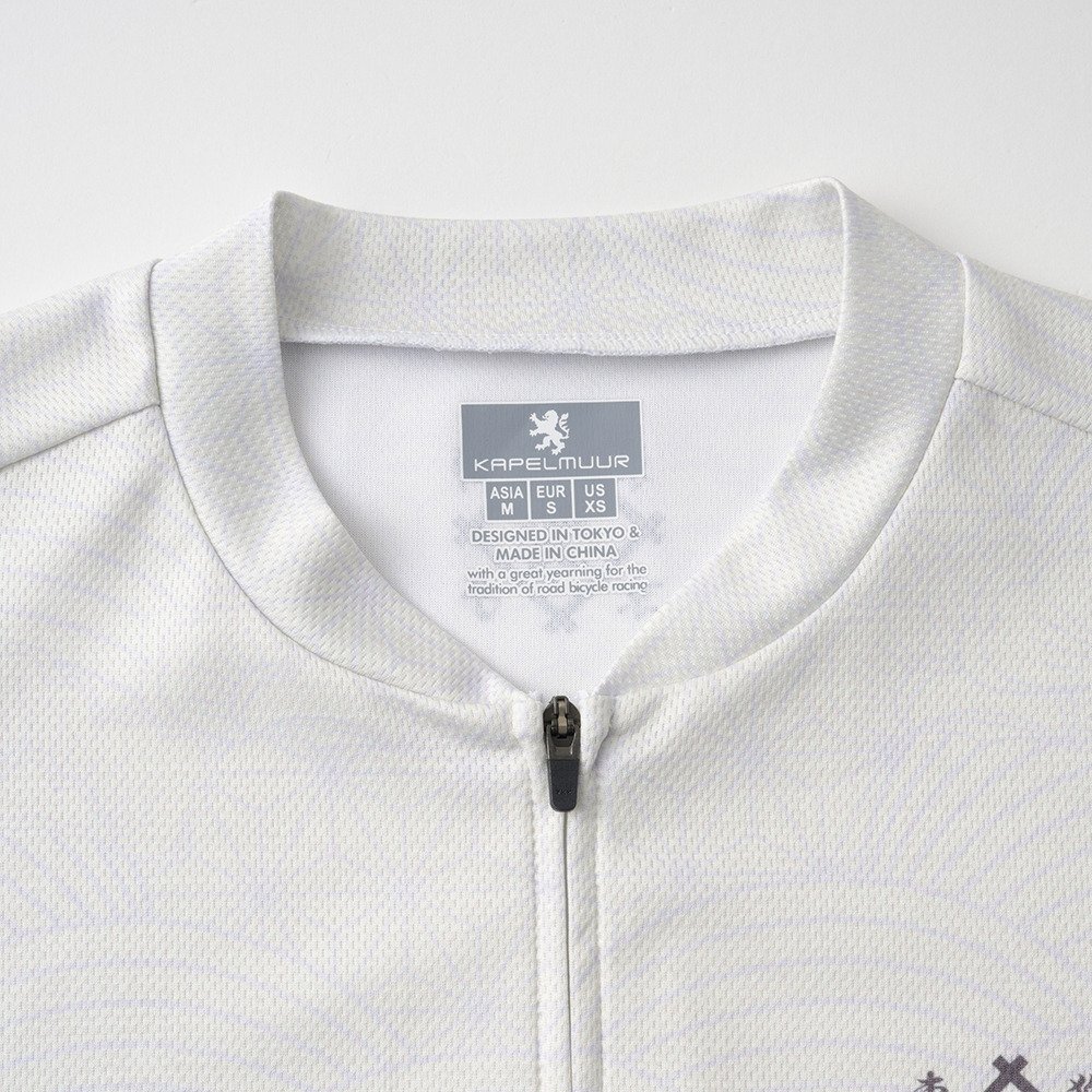 カペルミュール（KAPELMUUR）（メンズ、レディース）プリント半袖ジャージ kphs1127-BE