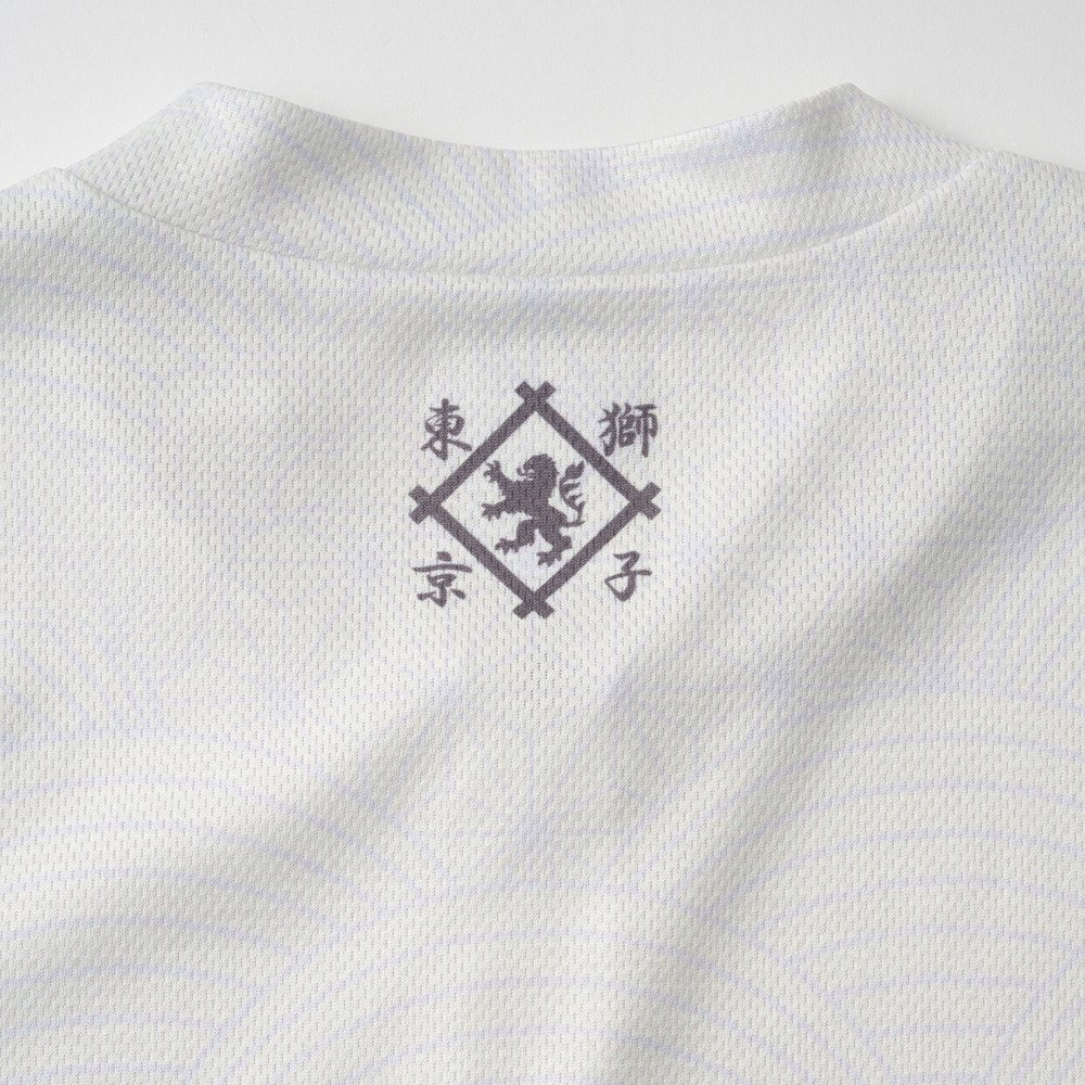 カペルミュール（KAPELMUUR）（メンズ、レディース）プリント半袖ジャージ kphs1127-BE