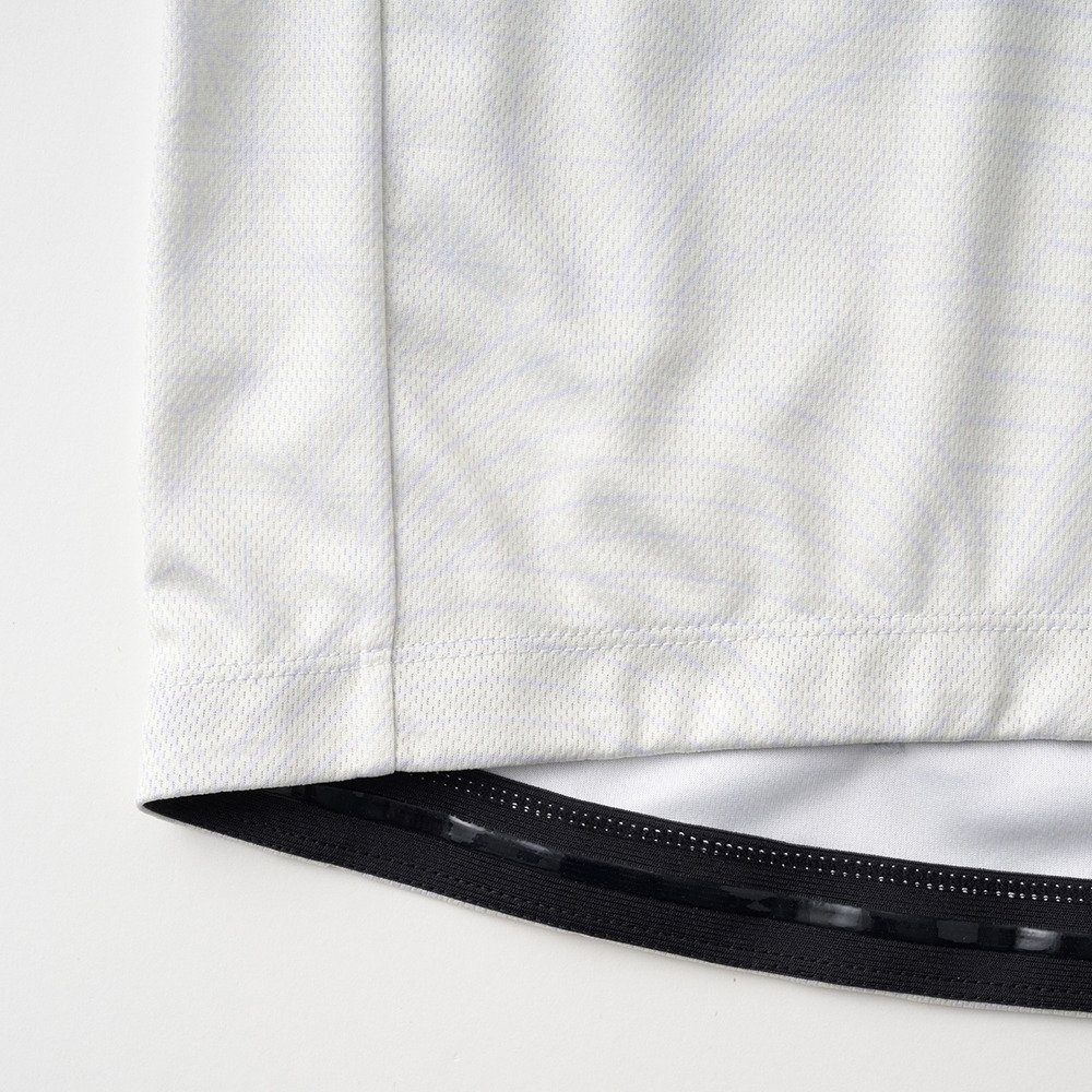 カペルミュール（KAPELMUUR）（メンズ、レディース）プリント半袖ジャージ kphs1127-BE