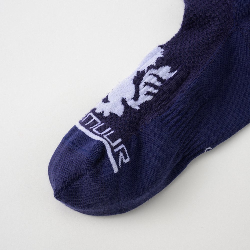カペルミュール（KAPELMUUR）（メンズ、レディース）サイクルレーシングソックス KAPELMUURロゴ kpsox023-NV