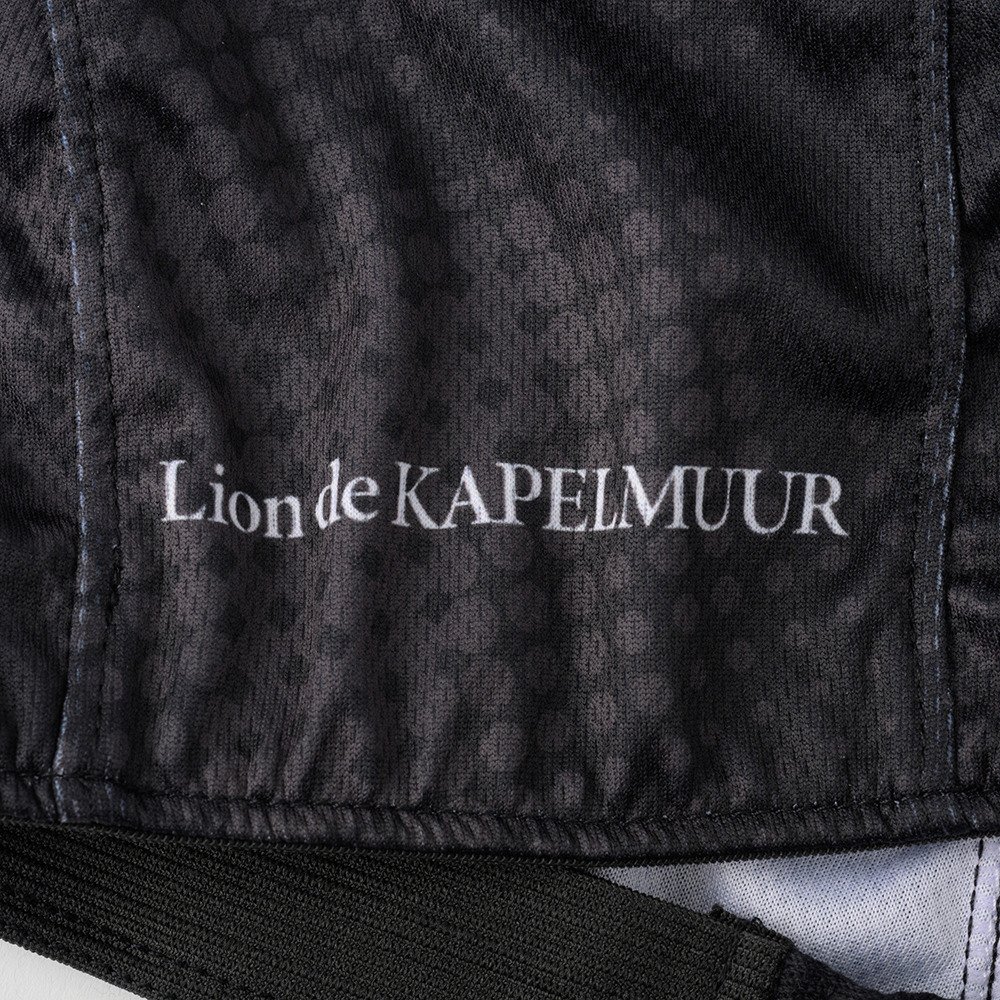 カペルミュール（KAPELMUUR）（メンズ、レディース）サイクルキャップ ドット千鳥 licap070-BK