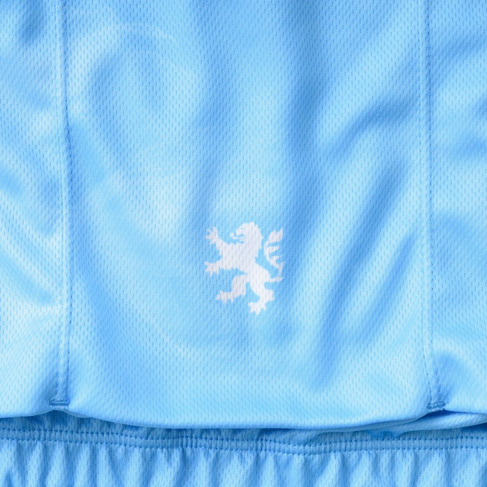 カペルミュール（KAPELMUUR）（メンズ、レディース）プリント半袖ジャージフュメ lihs1058-BL