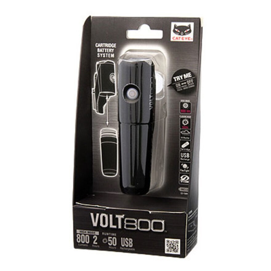キャットアイ（CAT EYE）（メンズ、レディース）VOLT800 ボルト800 HL-EL471RC USB充電フロントライト 