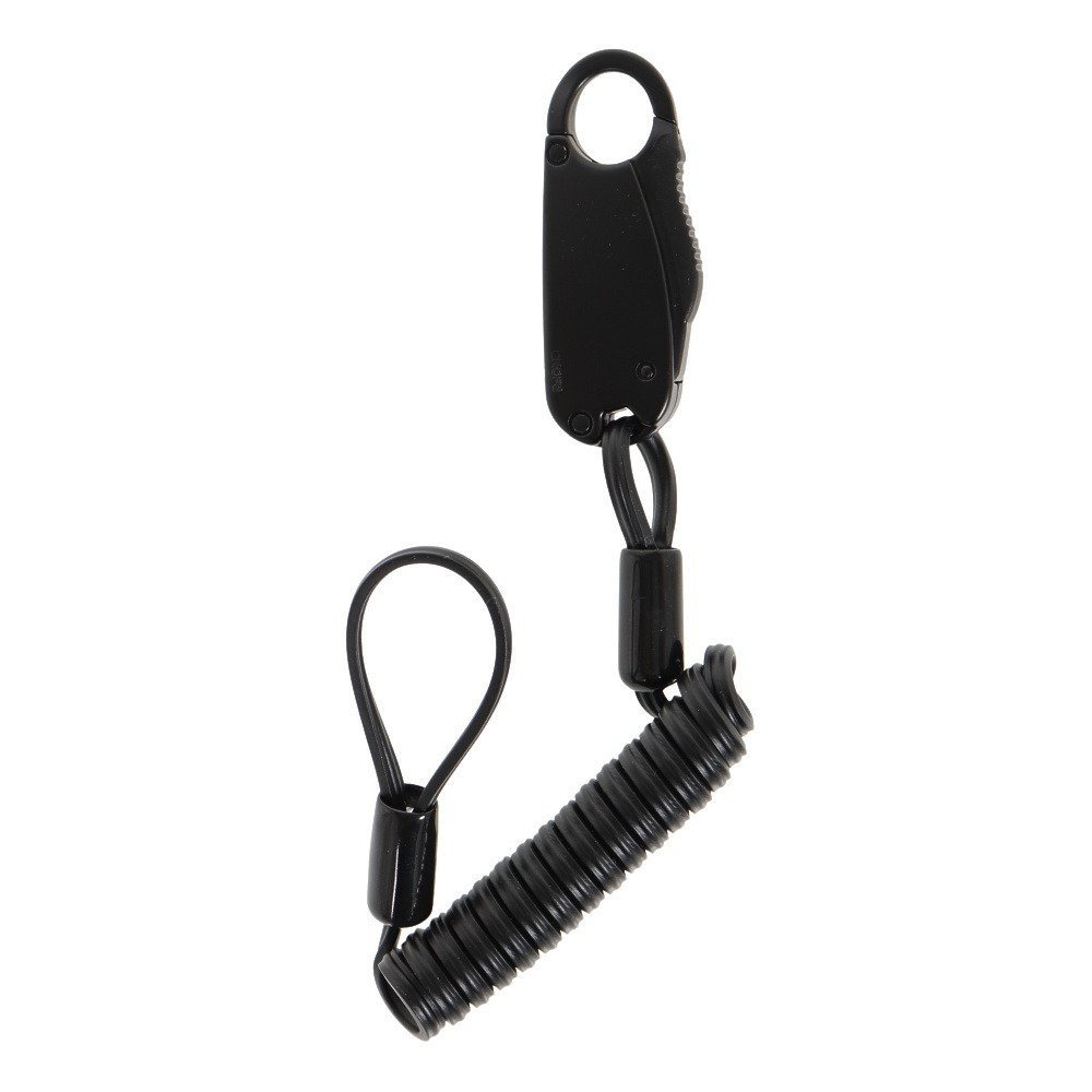 クロップス（CROPS）（メンズ、レディース）Q-BIRO mini キューバイロミニ SPD04-BR90-01 ブラック 自転車 ワイヤーロック 鍵 ダイヤル式 防犯