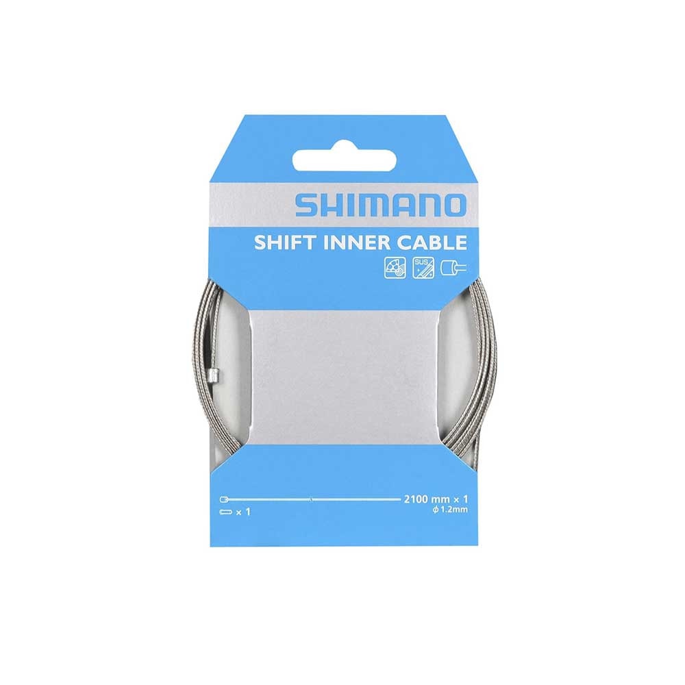 シマノ（SHIMANO） SUS シフトインナーケーブル 1.2x2100mm サイクルパーツ Y60098911  アウトドア・キャンプ用品はエルブレス