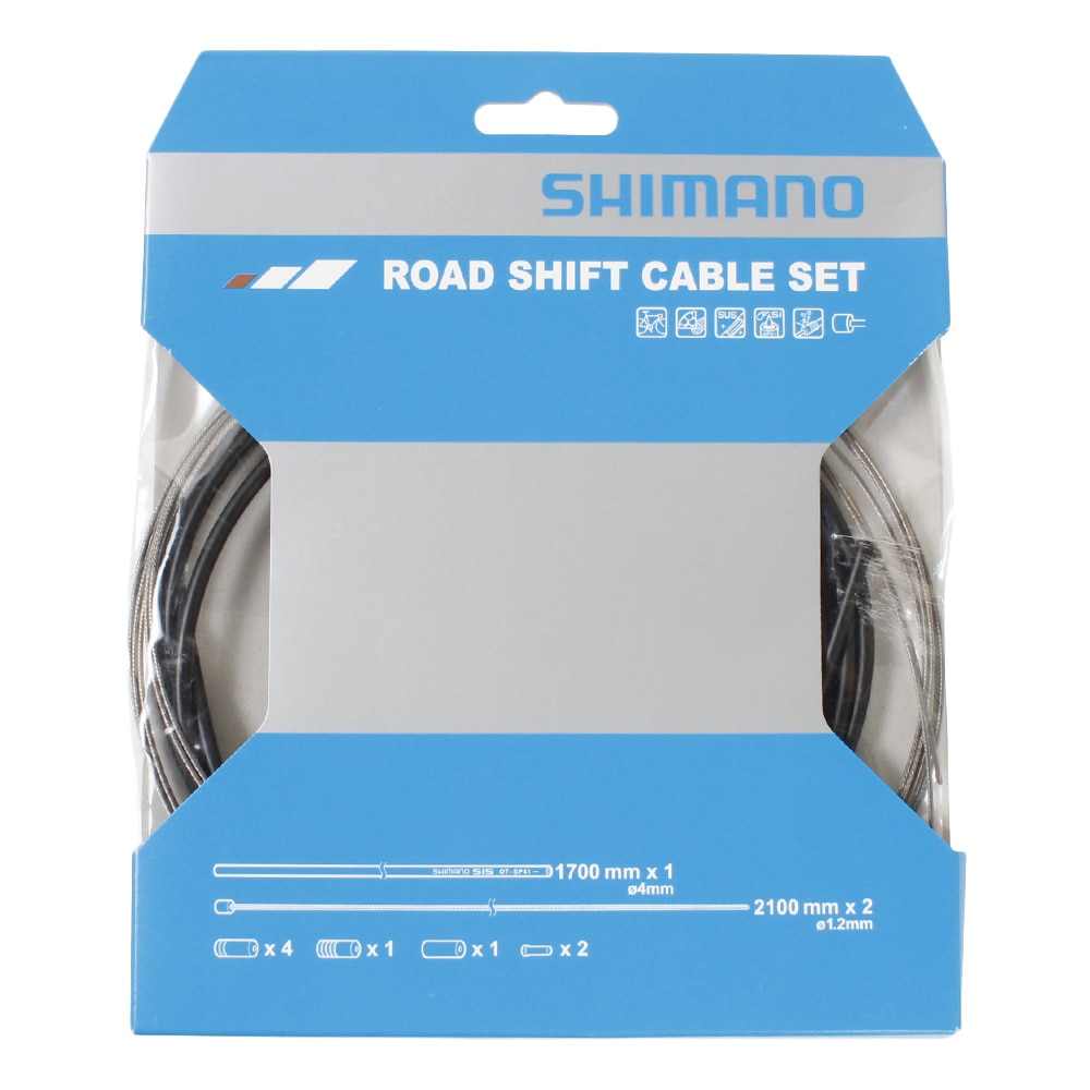 シマノ（SHIMANO）（メンズ、レディース）シフトケーブルセット ロード用SUS Y60098022