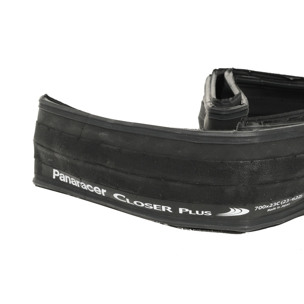 パナレーサー（PANARACER） CLOSER PLUS クローザー 700×23 F723-CLSP-B サイクルタイヤ BLACK