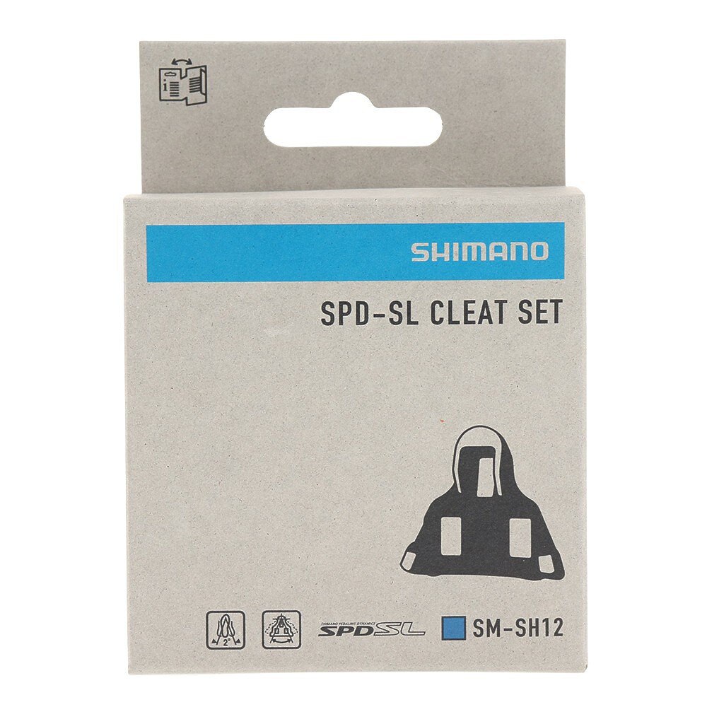 シマノ（SHIMANO）（メンズ、レディース）クリートセット 1ペア SM-SH12 SPD-SL用 BL Y40B9814A