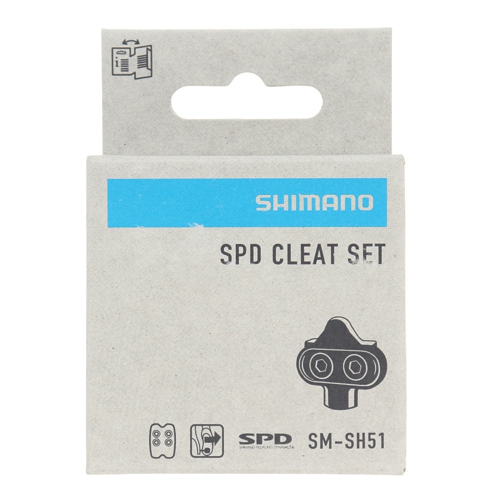 シマノ（SHIMANO）（メンズ、レディース）自転車 クリート SM-SH51 ナット付き SPDクリートセット ISMSH51AJ