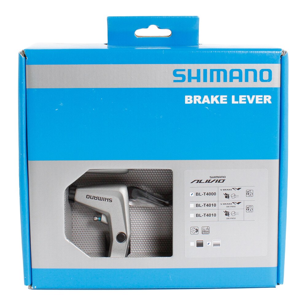 シマノ（SHIMANO）（メンズ、レディース）ブレーキレバー 2フィンガー BL-T4000 SIL