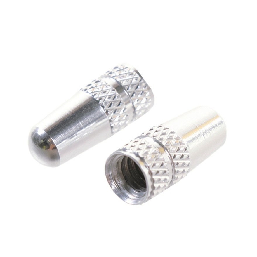 CYCLE PRO（メンズ、レディース、キッズ）アルミフレンチバルブキャップ CP-VC021-SL
