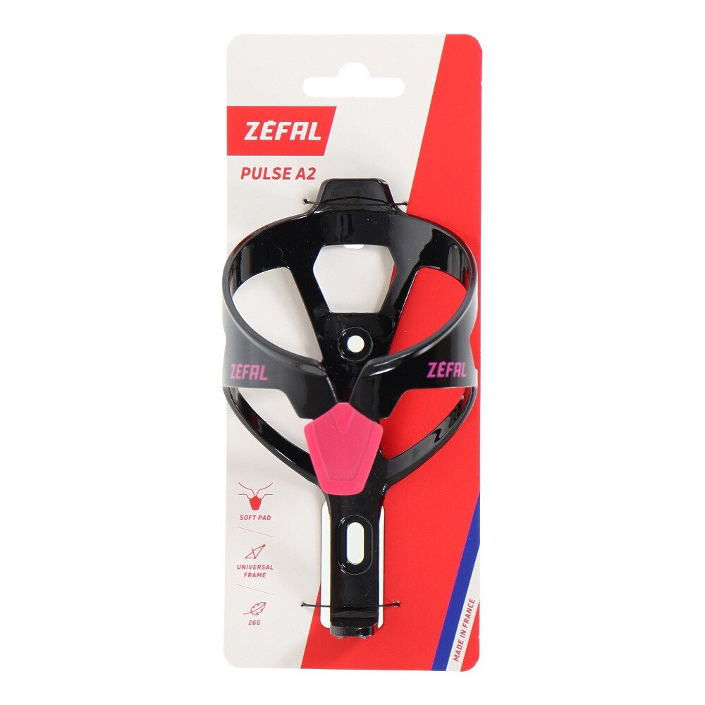 Zefal（メンズ、レディース）自転車 ドリンクホルダー ボトルケージ Pulse A2 BK/PK Zf 1761 軽量