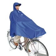 大久保（メンズ、レディース）ポンチョ カッパ レインコート 雨対策 自転車屋さんのポンチョ OK D-3POOK BL