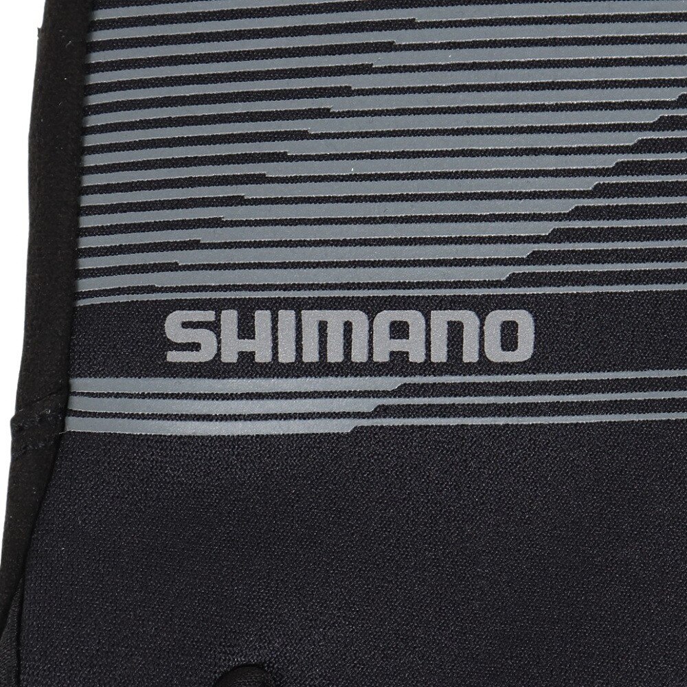 シマノ（SHIMANO）（メンズ）ウインドブレークサーマルグローブ E CW-GLBW-US32M G03 メタリックグレー 手袋 グローブ 自転車 サイクリング タッチパネル対応